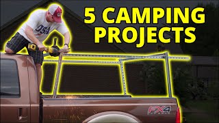 5 Camper &amp; Camping Projects - 389
