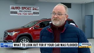 Experts warn of hidden dangers in flood-damaged vehicles