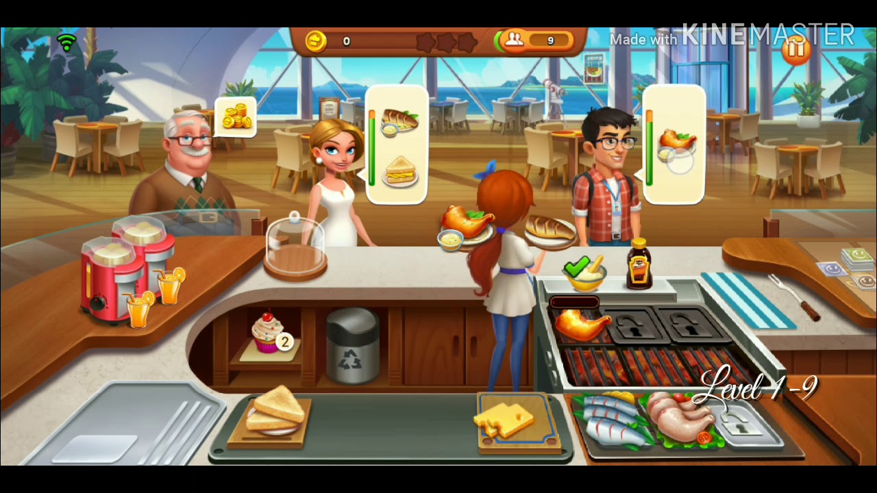 Level 16 , 17 , 18 , 19 , 110 Cooking Joy 1 Cruise Ship YouTube