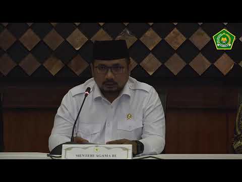 Konferensi Pers Penjelasan Kebijakan Penyelenggaraan Ibadah Haji 1442 H/2021 M