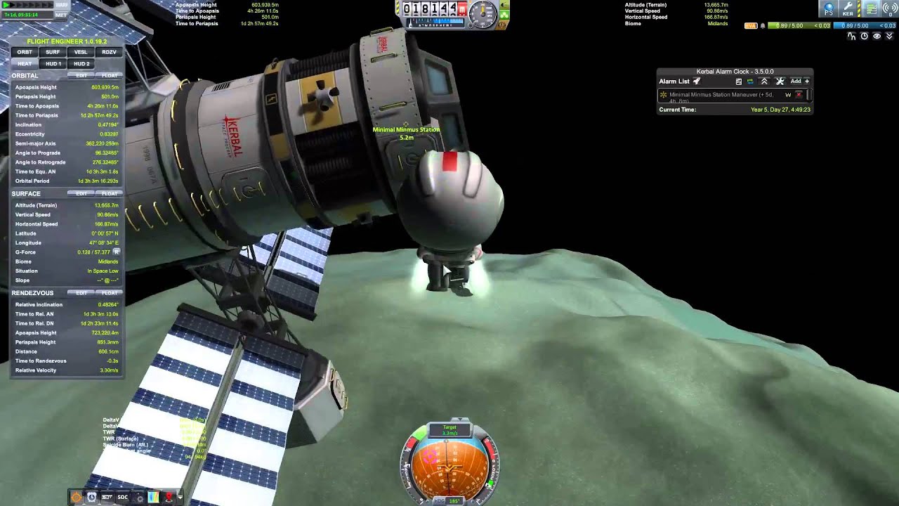 Lowest possible periapsis of a stable orbit + ablative lander challenge