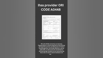 ORI Code A0448 Fingerprinting  #livescanfingerprinting #sacramentoca