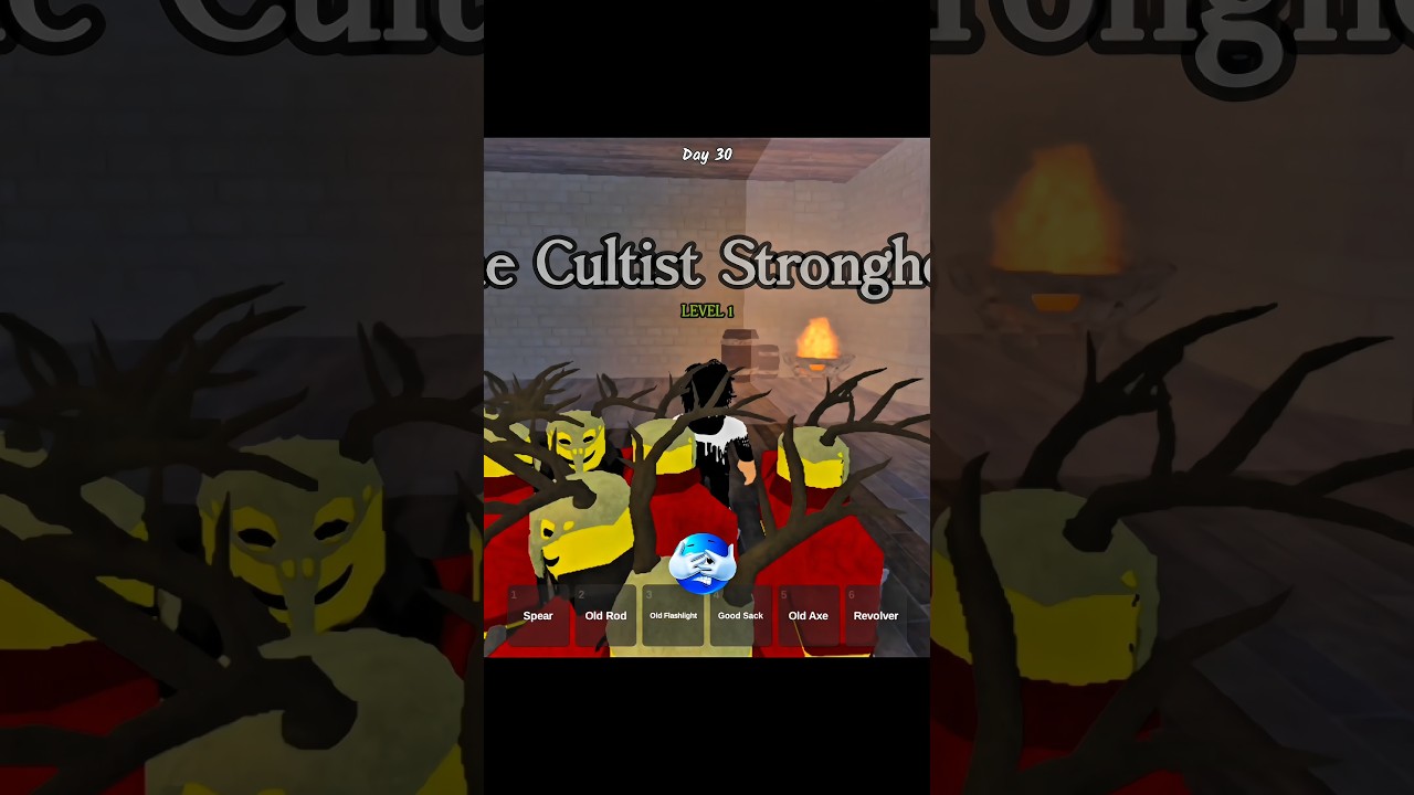 My goat on 99 night in the forest 😭 