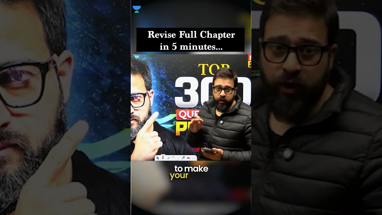 Last Minute Revision Hack for NEET Aspirants 