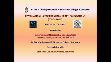 IT 01 : ICGC 2020 : Genus of zero divisor graphs from commutative rings : T. Tamizh Chelvam