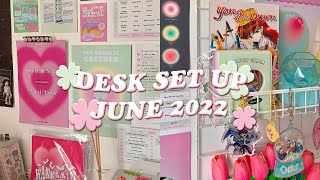 🌱 JUNE SET UP WITH ME - desk deco &amp; new routines 🌷