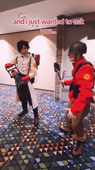 Pocket Medic #soldiertf2cosplay #tf2 #tf2cosplay #cosplay #momocon #teamfortress2 #momocon2024