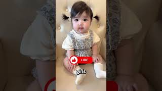 Why Did This Baby Cry After Pulling Her Own Hair? 😢👶