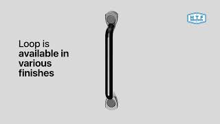 HTF Hardware Part 9901SS: Durable Stainless Steel Footman Loop for Secure Tie-Downs