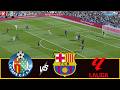 🔴Getafe Vs Barcelona | Spanish LALIGA Battle | PES 21 Simulation