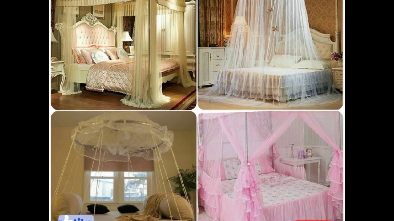 Beautiful Mosquito net designs ideas/mosquito net beddings - YouTube