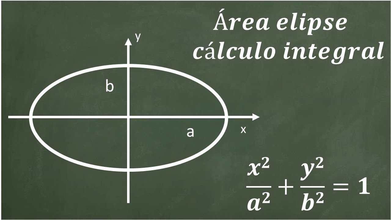 área de una elipse por calculo integral demostración find the integral