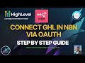 How to connect GHL inside n8n using oAuth