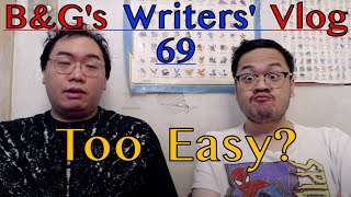 Easy doesn’t always mean lazy. Sometimes it just flows. | Writers' vlog 0069 - WRITING