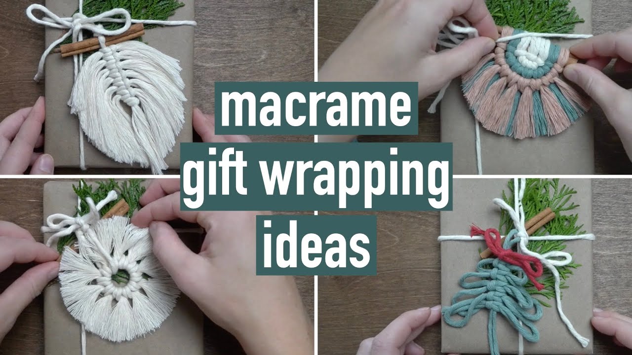 Super Easy Crochet Twine / Cord for beginners. Gift wrapping ideas 