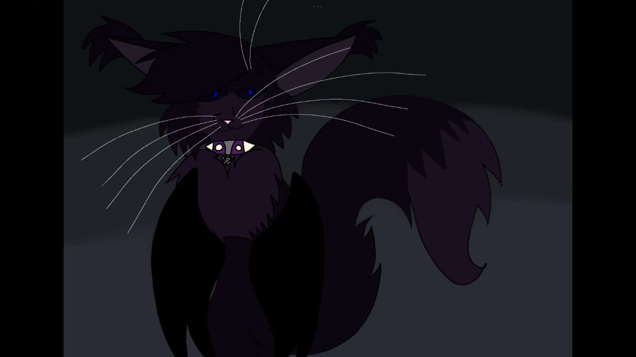 Scourge the bad black Cat with as black Squirrel 