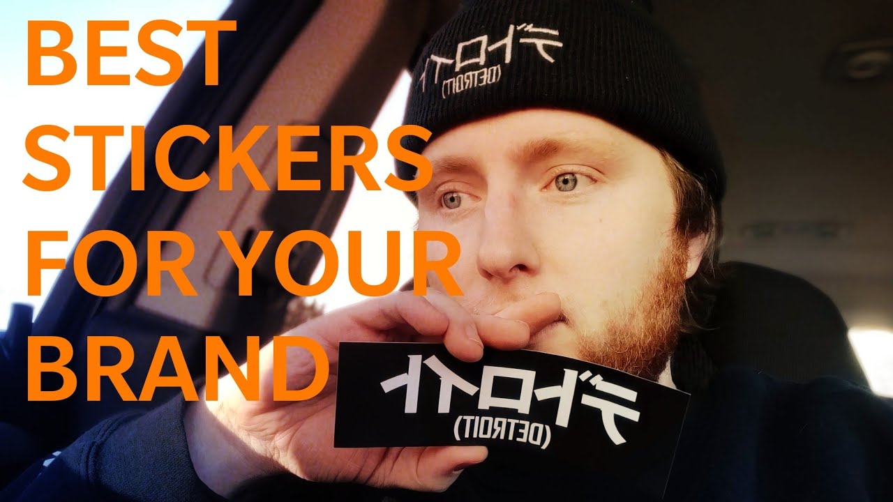 Best Stickers To Use For Your Clothing Brand / paper vs vinyl stickers