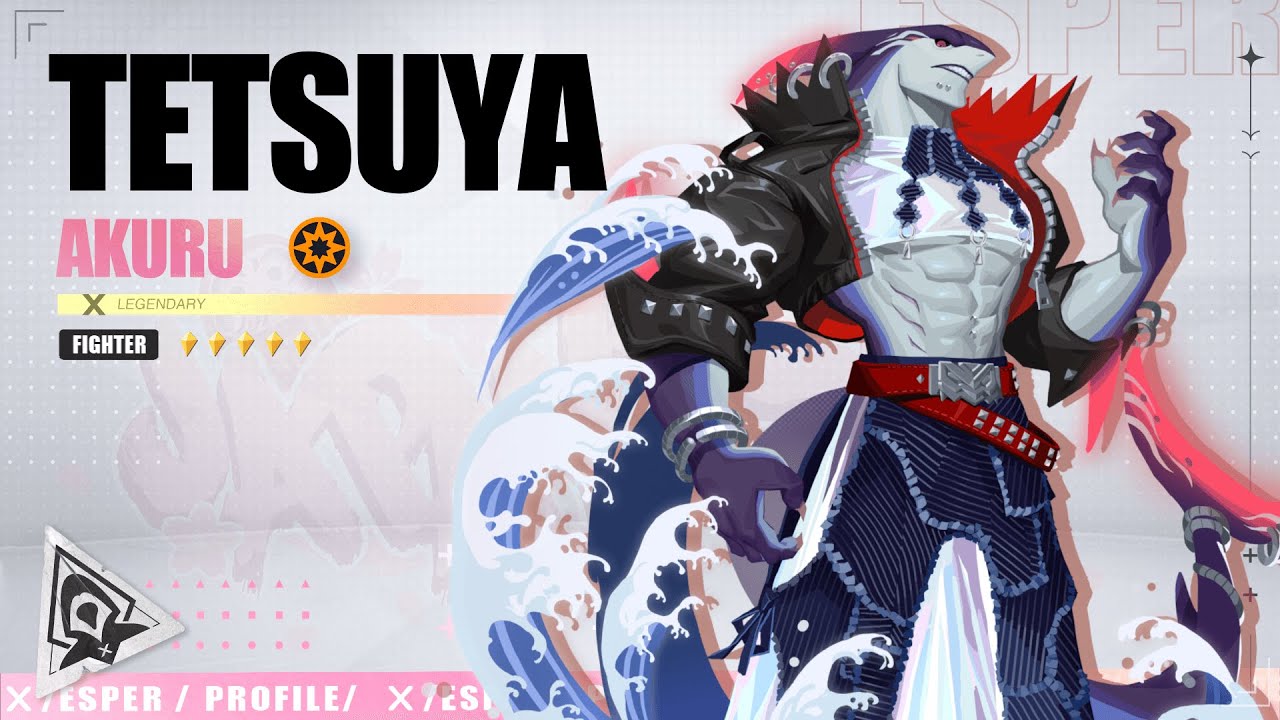 Esper Profile: Tetsuya (Akuru) | Dislyte