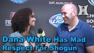 UFC's Dana White Has Mad Respect For Shogun, No Respect For Culinary Union Pests