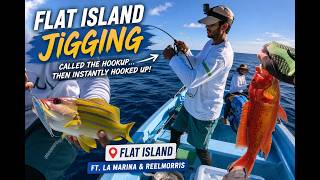 I CALLED The Hookup… Then Instantly Hooked Up! (Flat Island Jigging)