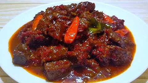 Selain Di rendang !! Daging Sapi Dimasak Gini Juga Enak Banget Lho !! Yuk Cobain