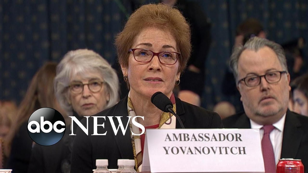 Download The biggest moments in former US Ambassador Marie Yovanovitch’s hearing | Nightline