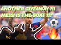 MESSI VS RONALDO ???// Lionel Messi Highlights // REACTION // GIVEAWAY ANNOUNCEMENT !