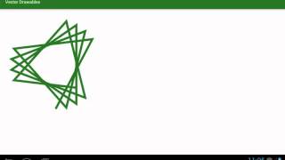 AnimatedVectorDrawable Star