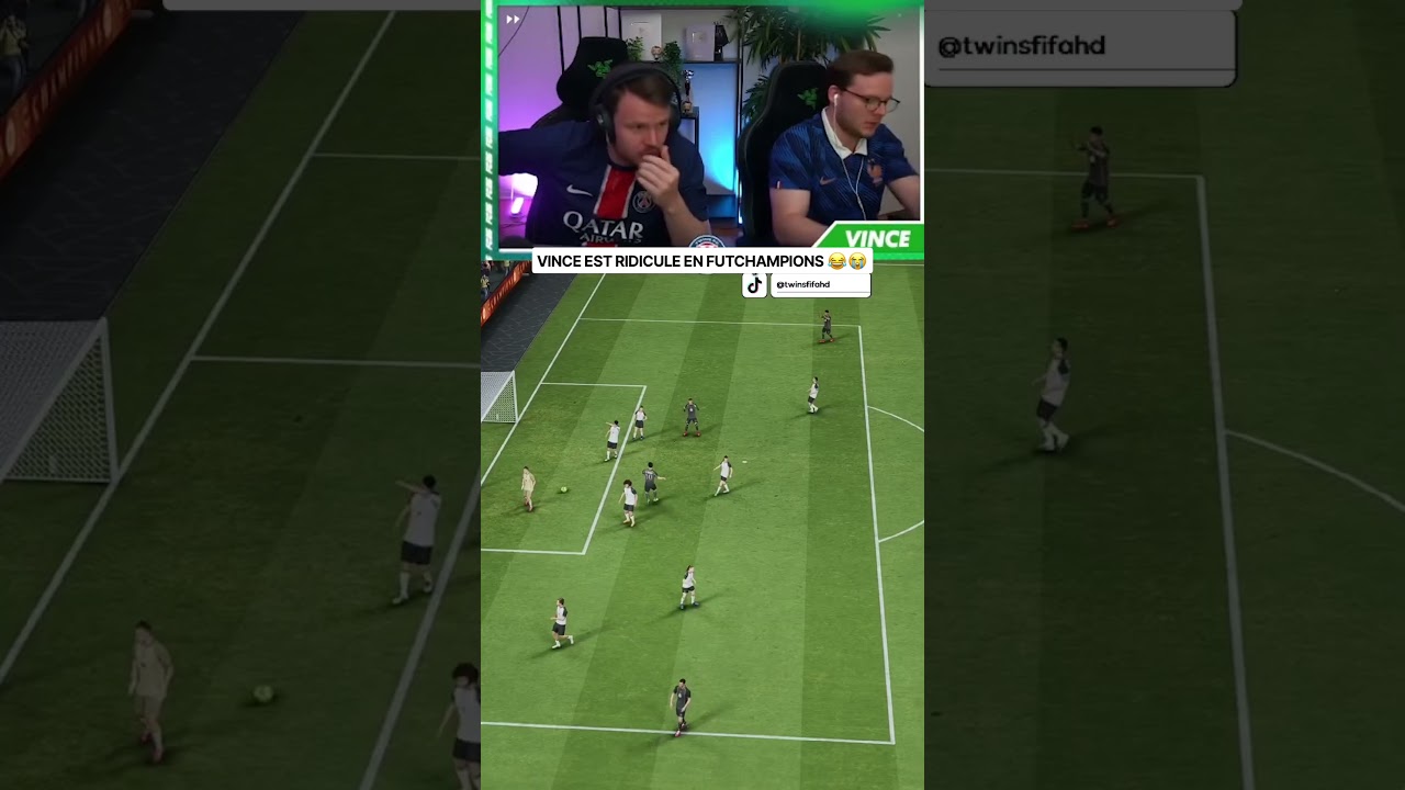 VINCE EST RIDICULE EN FUTCHAMPIONS 😂😭#fc27