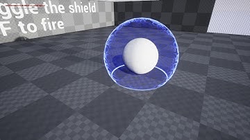 Unreal VFX - SciFi Shield (WIP) #1