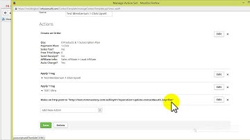 Infusionsoft Membership Site 1-Click Upsell - Use Memberium Shortcodes!