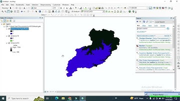 Area above or below certain elevation level (3000m) using Raster Calculator in GIS