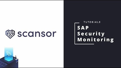 Scansor SAP Security Monitoring (English)