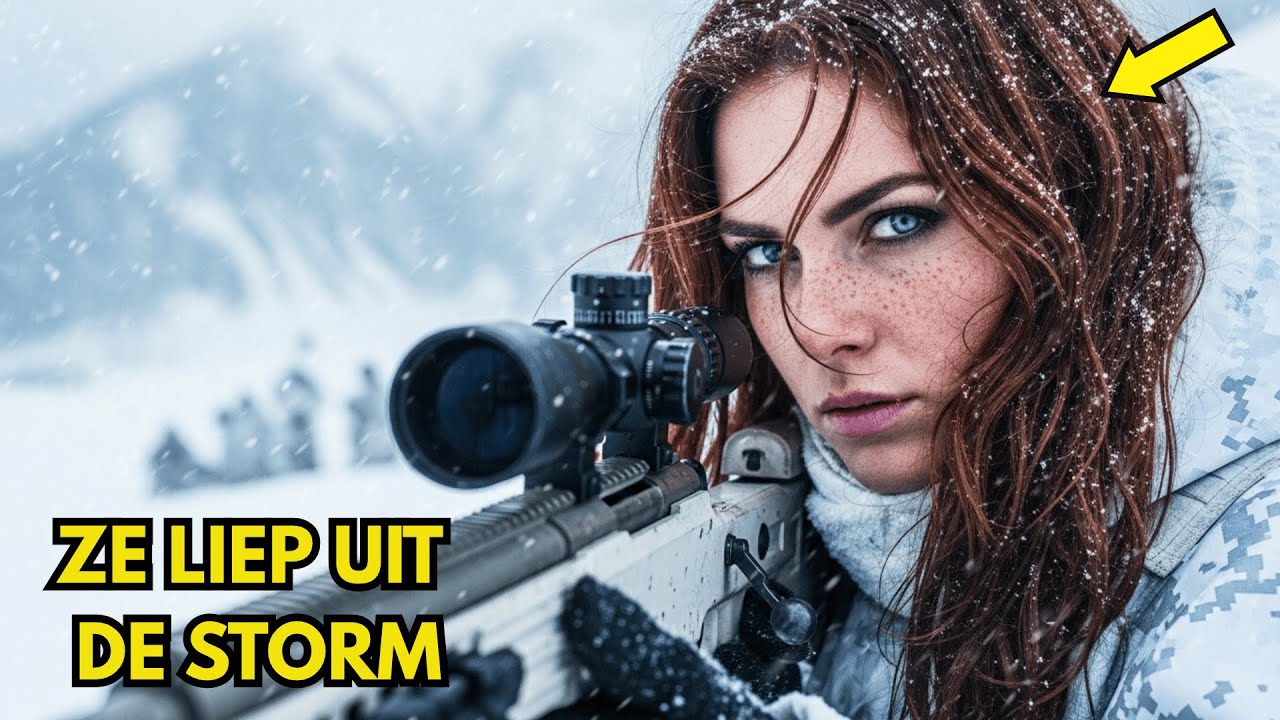 SEALs fluisterden 'We zitten vast' — Toen liep zij uit de storm met een sluipschuttersgeweer