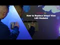 How to Replace Direct View LED Modules