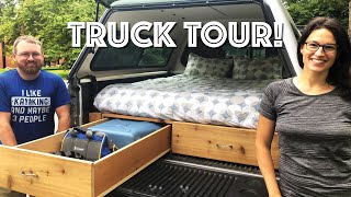 Our Truck Bed Camping Setup - DIY and Stealth