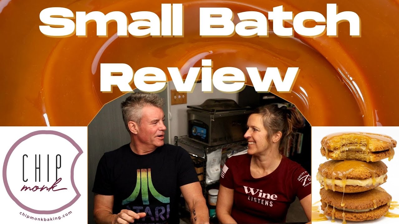 ChipMonk January 2023 Small Batch Caramel Sandwich Cookies Review - YouTube
