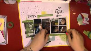 Scrapbooking Process Video 68 Car Wash Faces