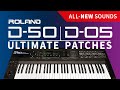 ▶️ ROLAND D-05 / CLOUD D-50 / D-50 / V-SYNTH XT • 256 New Presets / Patches • As seen on FutureMusic