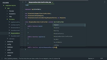 Writing a Laravel Response Macro