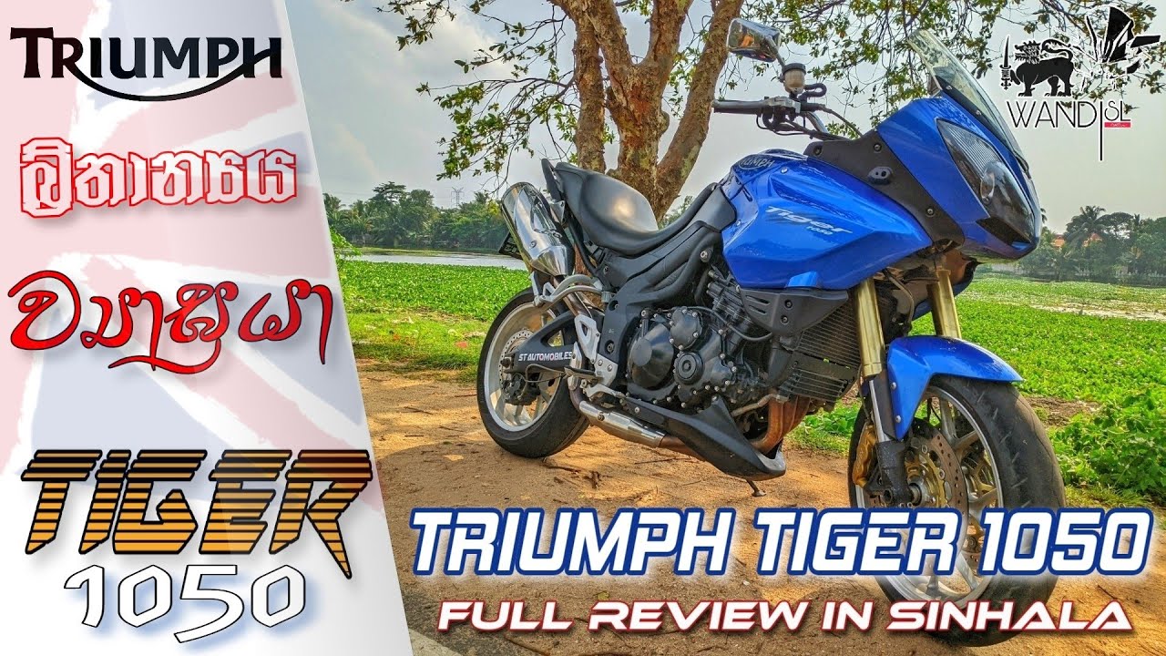 Triumph Tiger 1050 Review | SRI LANKA