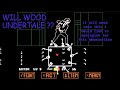 I put WILL WOOD in UNDERTALE (cyf mod)
