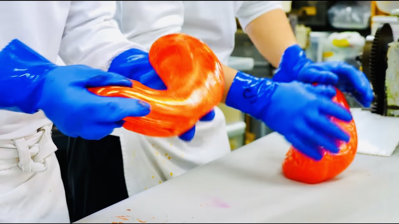 【飴職人による手作りキャンディ】金太郎飴ができるまで　Japanese Cute animal Handmade candy | 사탕 수제캔디｜手工糖果・糖果製作