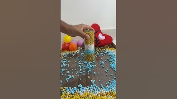 🩵🦋🦋🩵Satisfying Reverse Beads ASMR ,#shorts #asmr #satisfying #beads #reverse