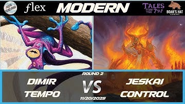Dimir Tempo VS Jeskai Control  [MTG Modern Round 2]