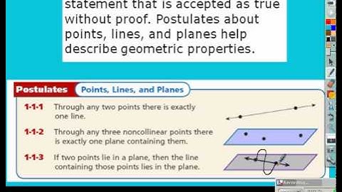 Points, Lines and Planes Part 2.wmv