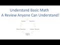 Understand basic math a practical review