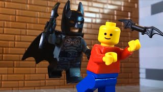 Batman kills LEGO Man