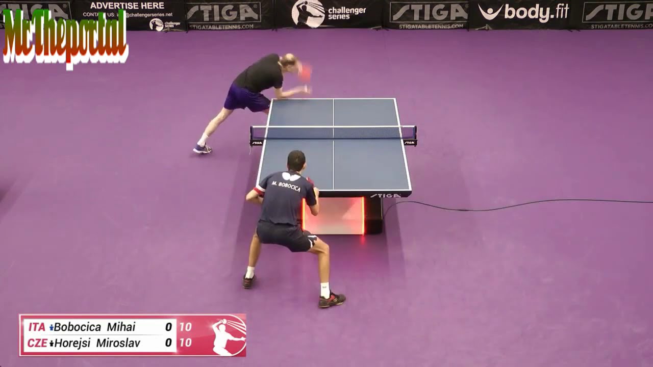 Table Tennis Challenger Series 2020 - Mihai Bobocica Vs Horejsi Miroslav - 