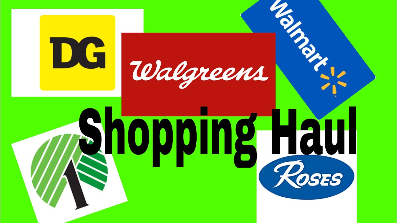 Shopping haul on a budget